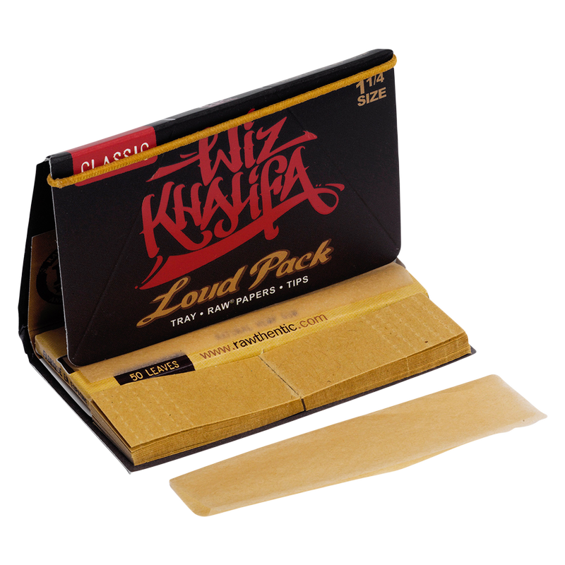 Wiz Khalifa 50ct Rolling Papers Tips & Tray