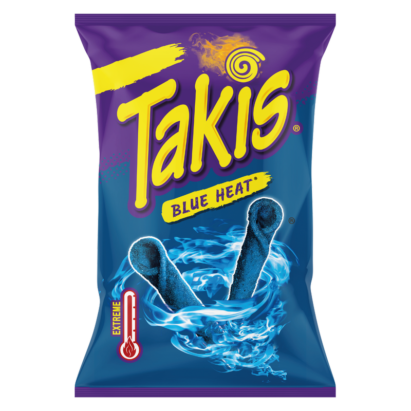 Takis Blue Heat Chilli & Lime, 100g