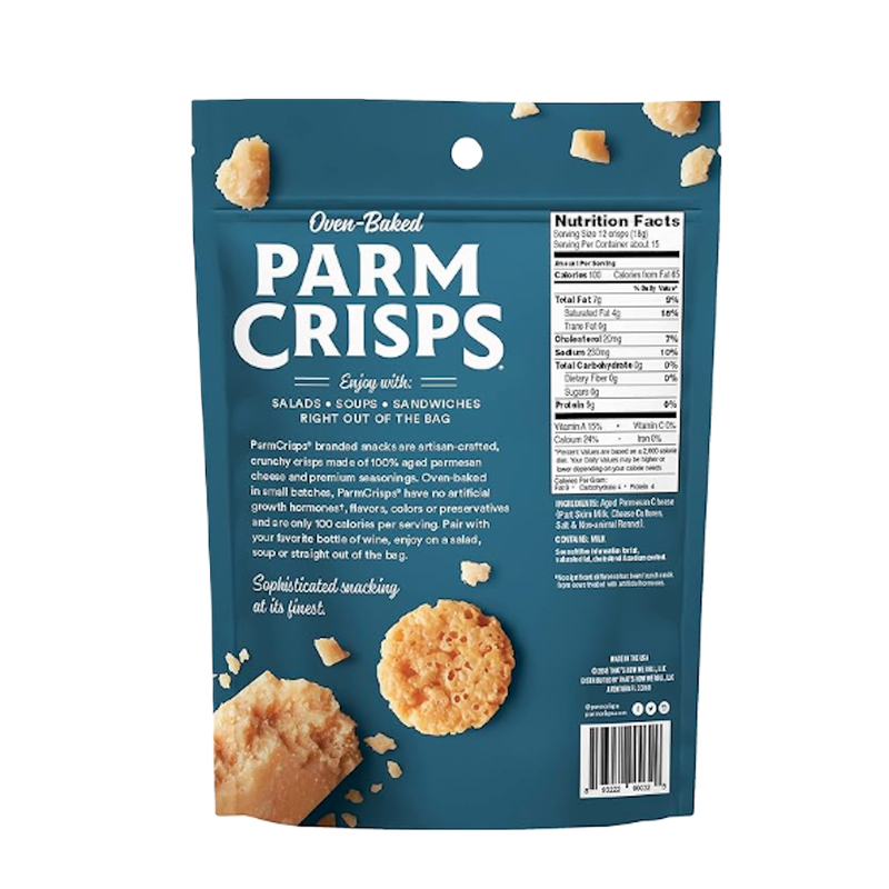 ParmCrisps Oven-Baked Original Cheese Snack  9.5 oz