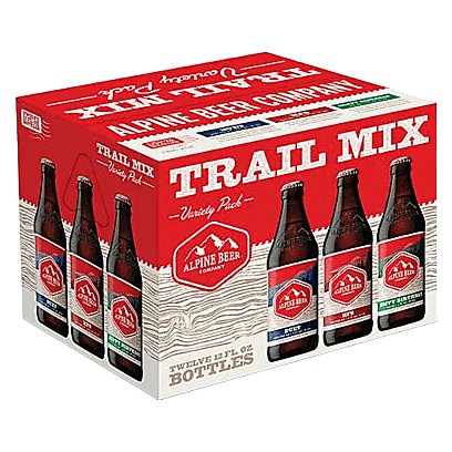 Alpine Beer Co. Trail Mix Variety Pack 12pk 12oz Btl