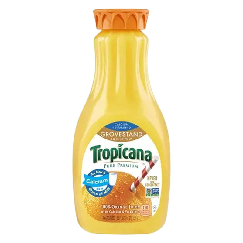 Tropicana Grovestand Orange Juice Lots of Pulp 52oz