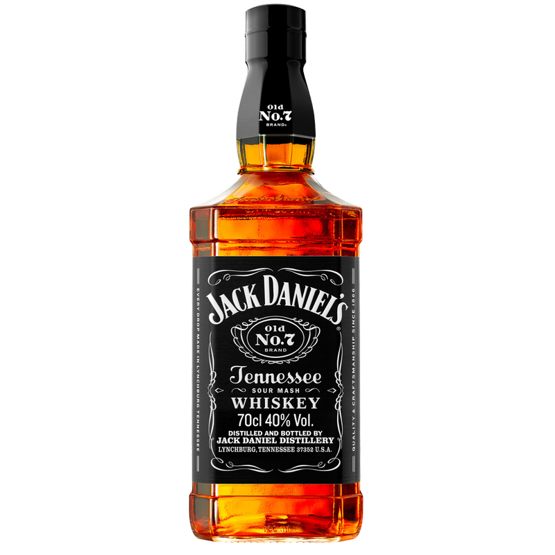 Jack Daniel's Tennessee Whiskey, 70cl