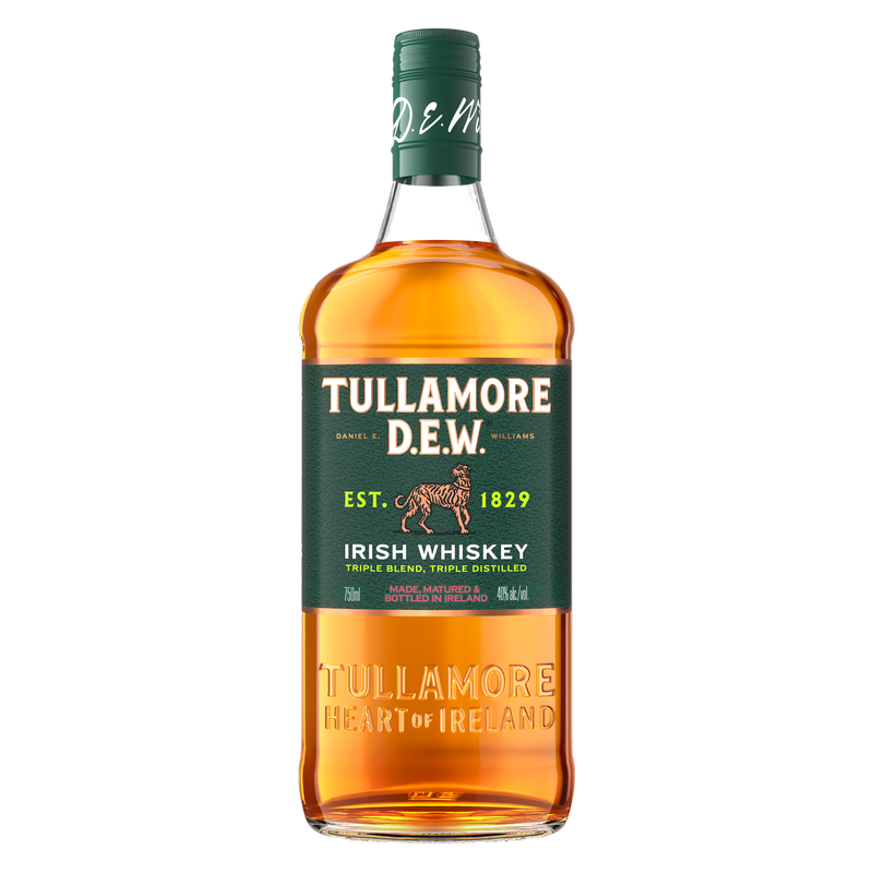Tullamore DEW Irish Whiskey 750ml (80 Proof)