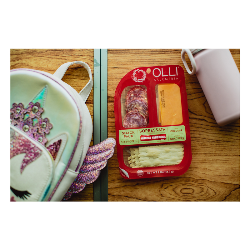 Olli Sopressata Salami & Cheddar Cheese Snack Pack - 2oz