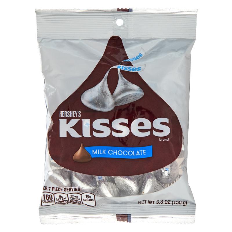 HERSHEY'S KISSES Milk Chocolates – 5lb Bulk Bag, Perfect For Parties!