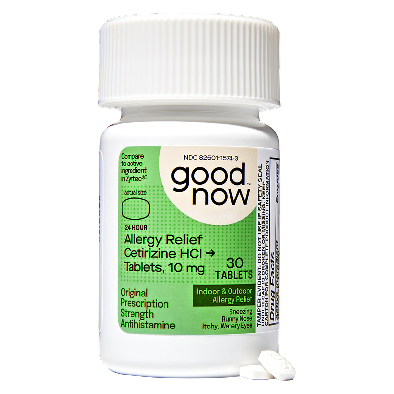 Goodnow 24-Hour Allergy Relief Cetirizine HCl 10mg 30ct