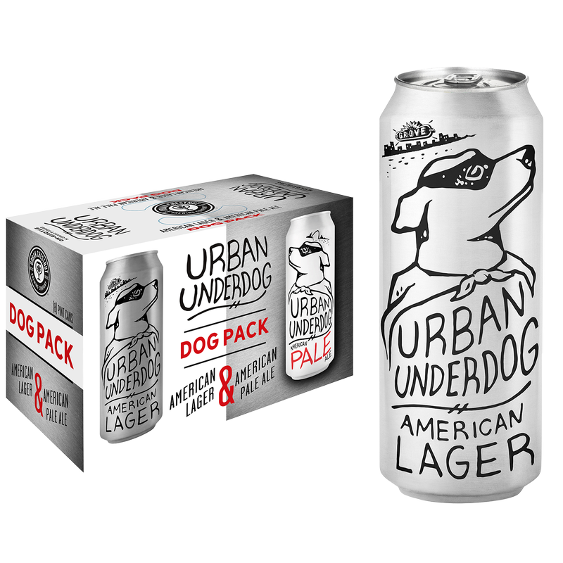 Urban Chestnut Underdog Dog Pack Sampler 8pk 16oz Can 4.6% ABV