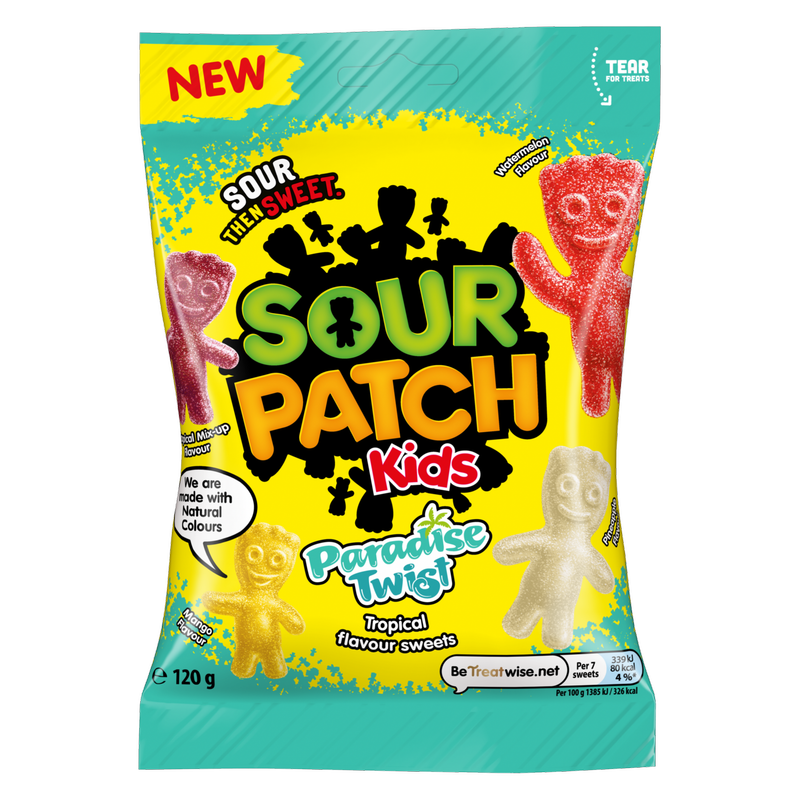 Sour Patch Kids Tropical, 120g
