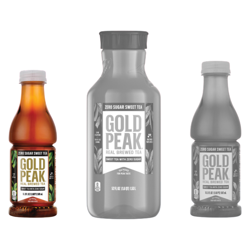 Gold Peak Zero Sugar Sweet Tea Bottles, 16.9 fl oz, 6 Pack