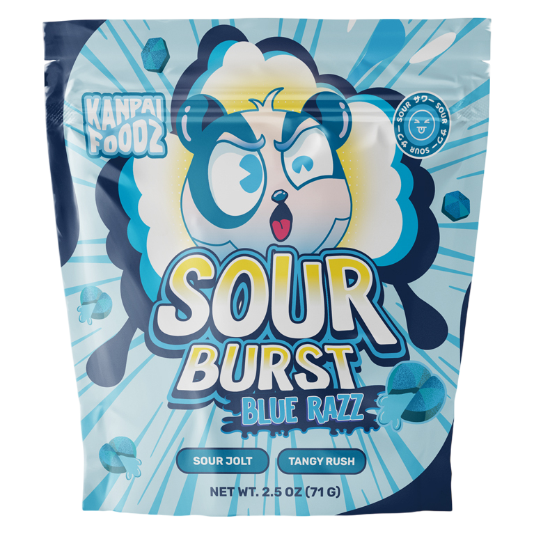 Kanpai Sour Burst Blue Raspberry 2.5oz