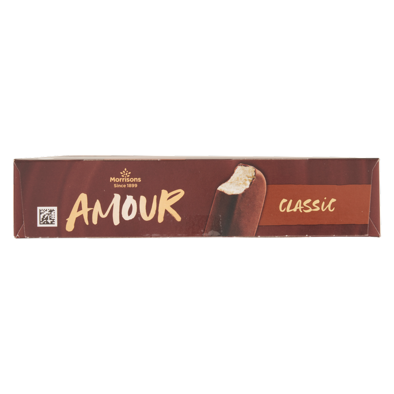 Morrisons Amour Milk Chocolate Ice Cream, 3 x 110ml