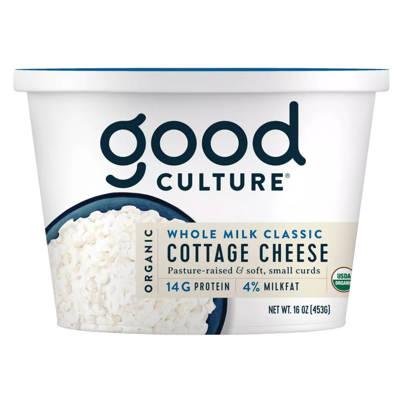 Good Culture Organic 4% Cottage Cheese - 16oz