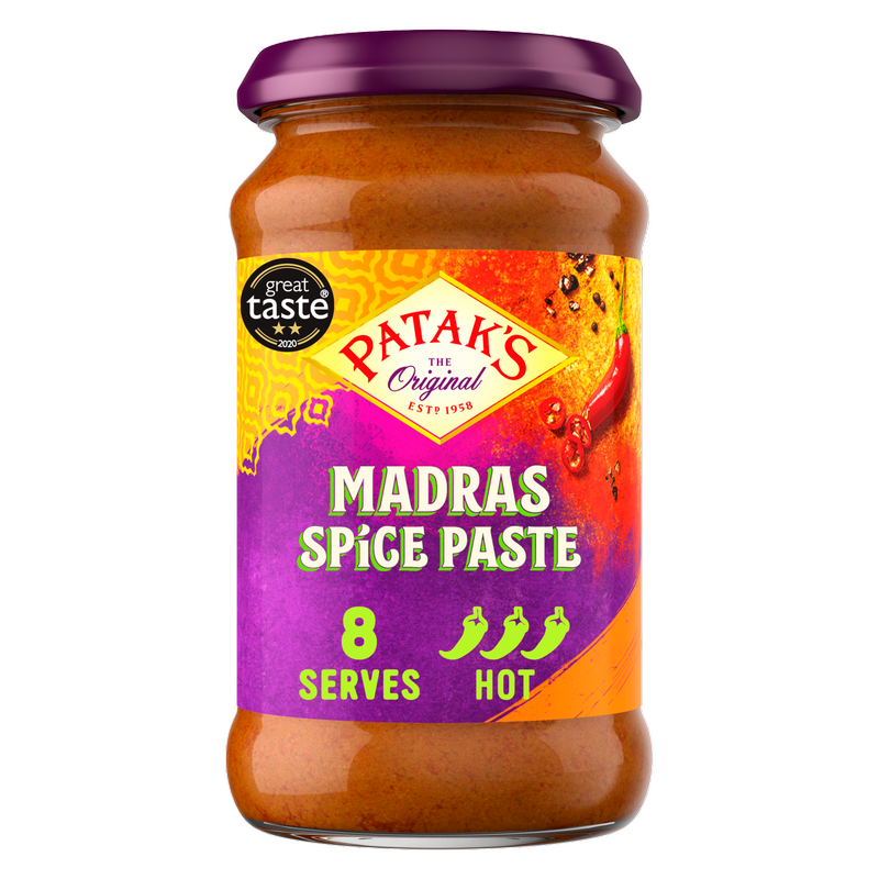 Patak's Madras Spice Paste, 283g