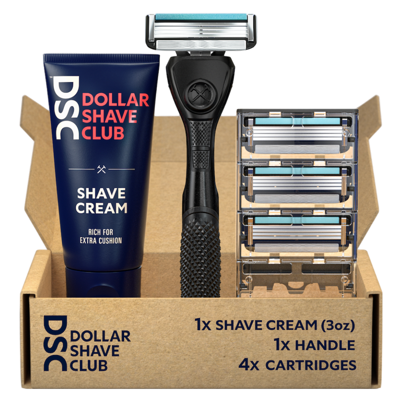 Dollar Shave Club 4 Blade Starter Set