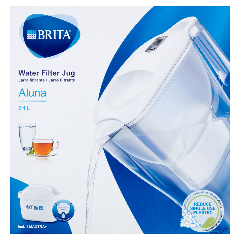 Brita Aluna Fridge Water Filter Jug, 2.4L