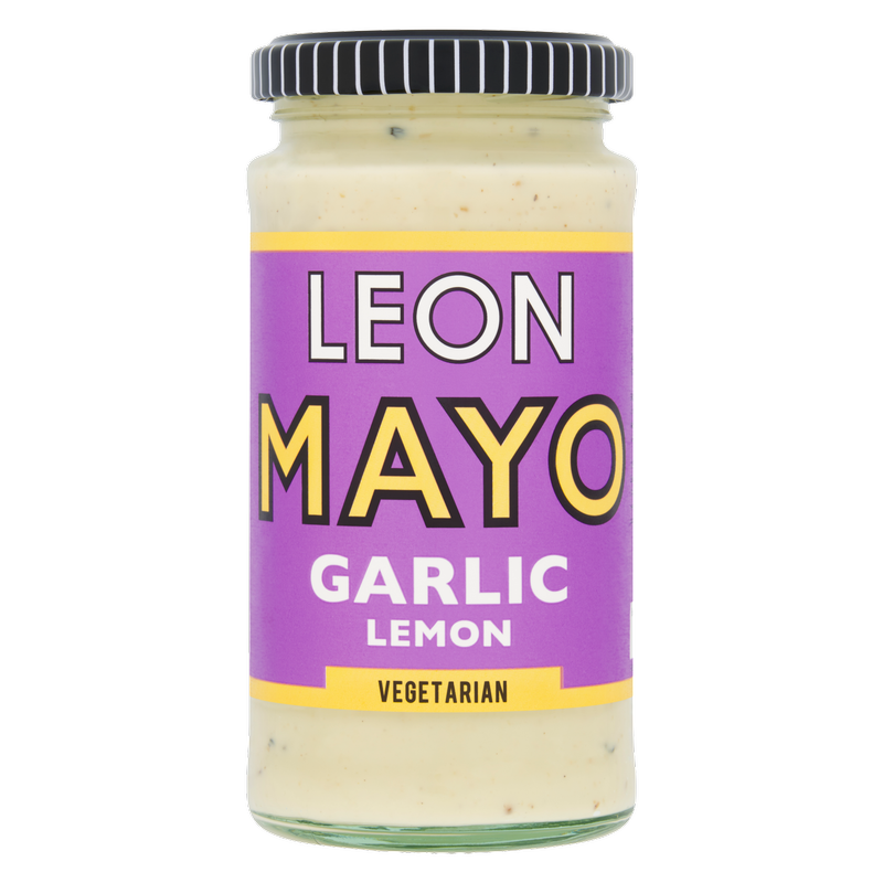 Leon Garlic Mayo with Lemon, 240ml
