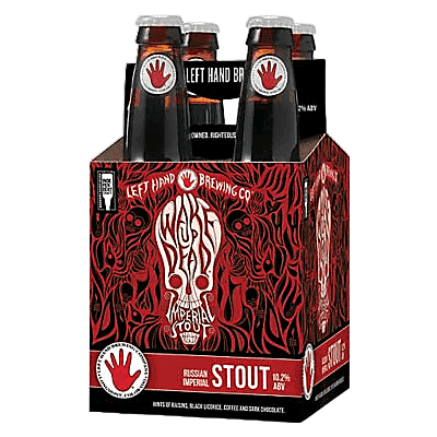 Left Hand Brewing Wake Up Dead Russian Imperial Stout 4pk 12oz Btl