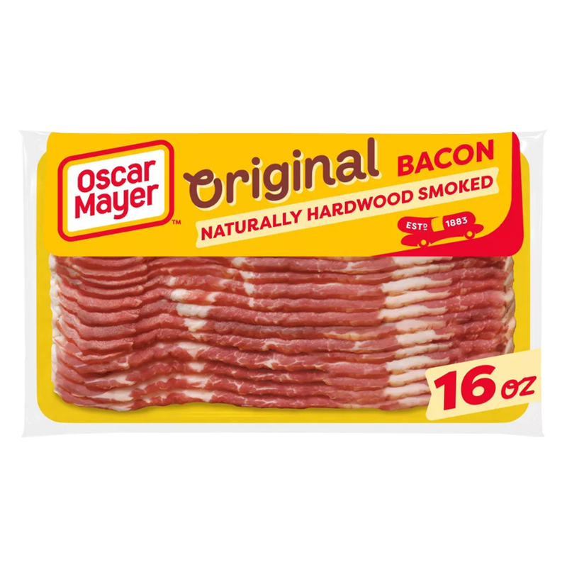 Oscar Mayer Naturally Hardwood Smoked Bacon - 16oz