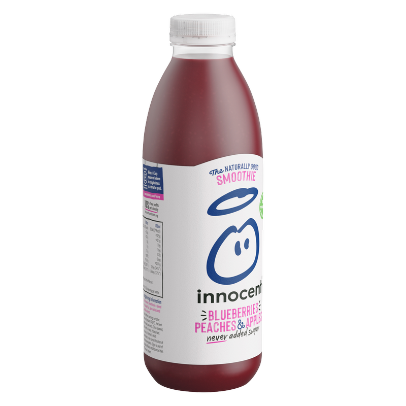 Innocent Blueberry, Peach & Apple Smoothie, 750ml