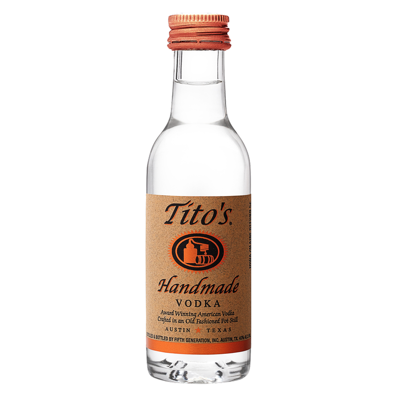 Tito's Handmade Vodka 12pk 50ml (80 Proof)