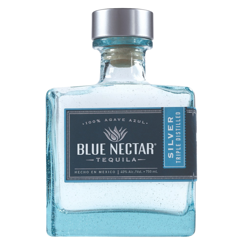 Blue Nectar Silver Tequila 750ml (80 Proof)