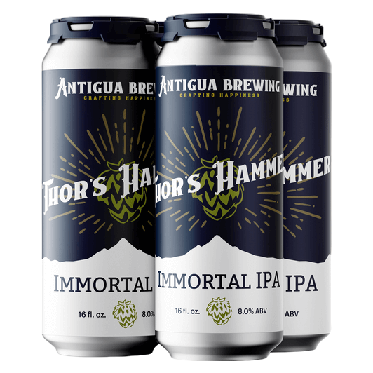 Antigua Brewing Co. Thor's Hammer Immortal IPA (4PKC 16 OZ)
