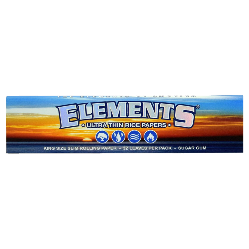 Elements Slim Rolling Papers King Size