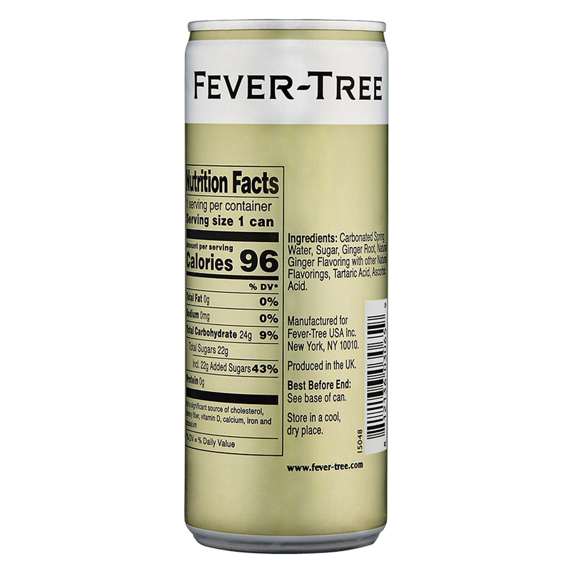 Fever-Tree Ginger Beer 250ml 6pk