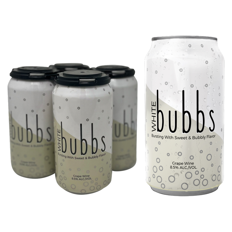 Bubbs White 4pk 12oz Can 8.5% ABV