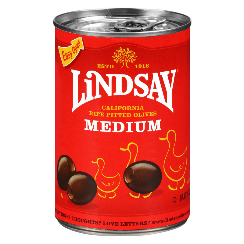 Lindsay Medium Ripe Black Olives 6oz