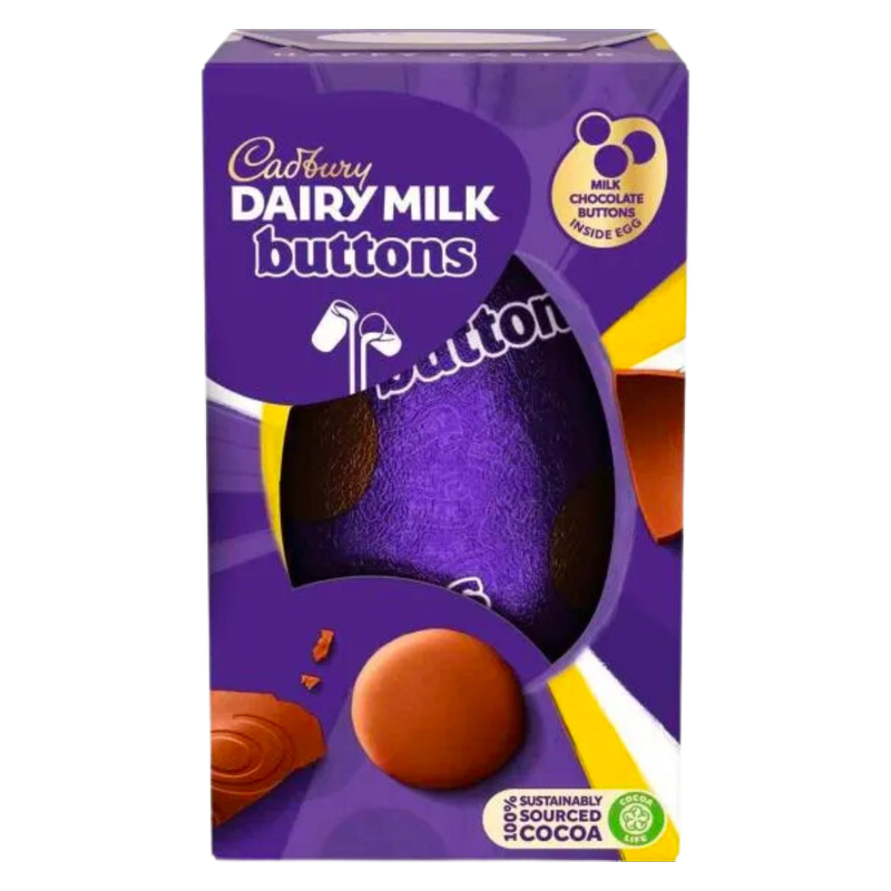 Cadbury Giant Buttons Easter Egg, 98g