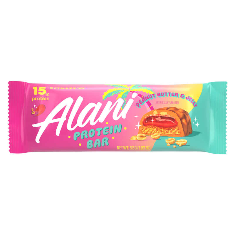Alani Protein Bar Peanut Butter & Jelly, 1.83oz