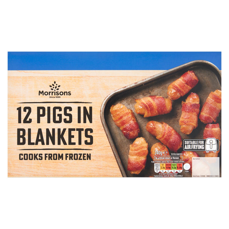 Morrisons Pigs In Blankets, 240g