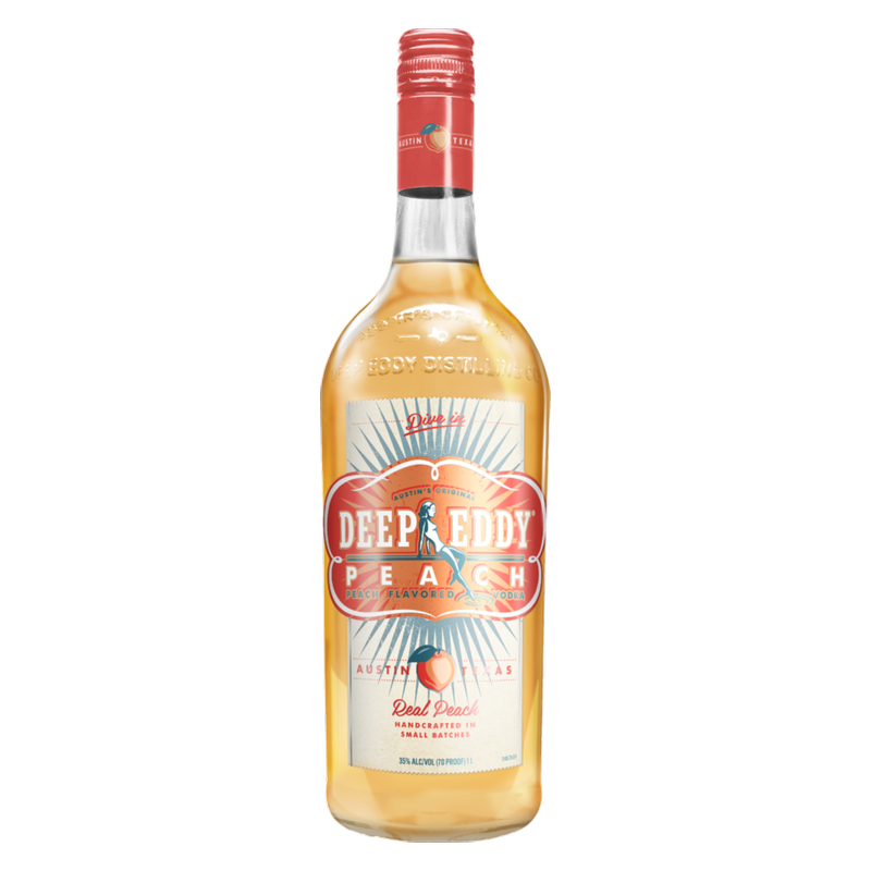 Deep Eddy Peach Vodka 1L (70 Proof)