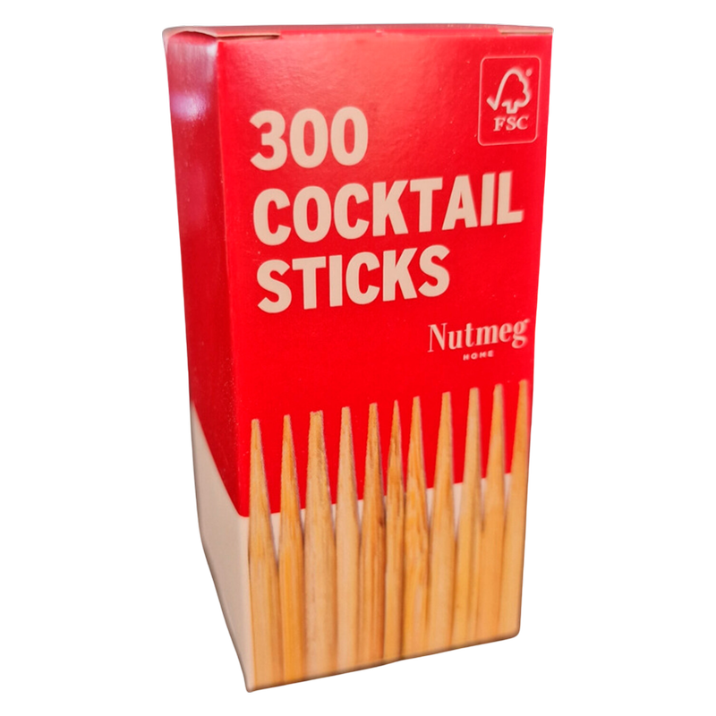 Morrisons Essentials 300 Cocktail Sticks, 1pcs