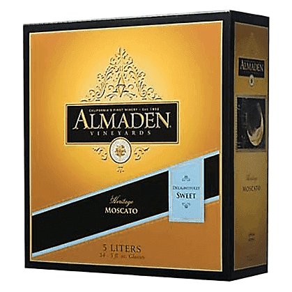 Almaden Moscato 5L Box