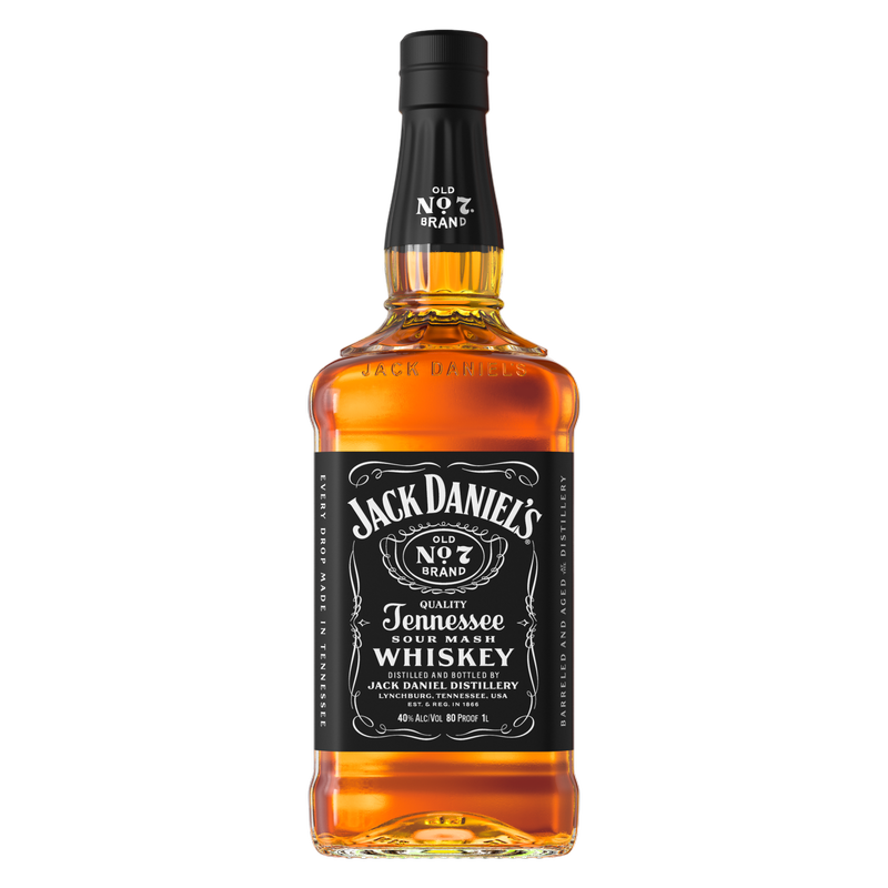 Jack Daniel's Old No. 7 Tennessee Whiskey 1L (80 Proof)