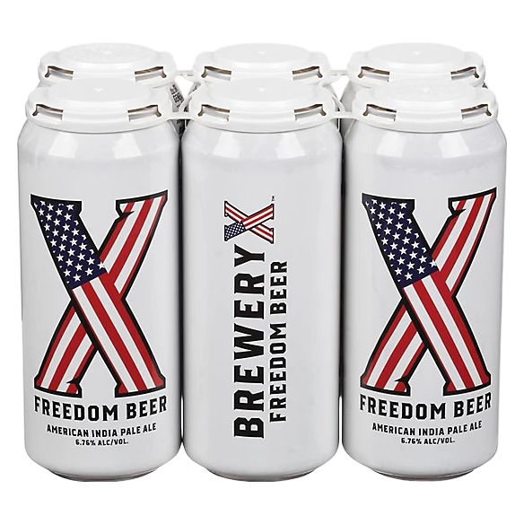 Brewery X Freedom Beer IPA (6PKC 16 OZ)