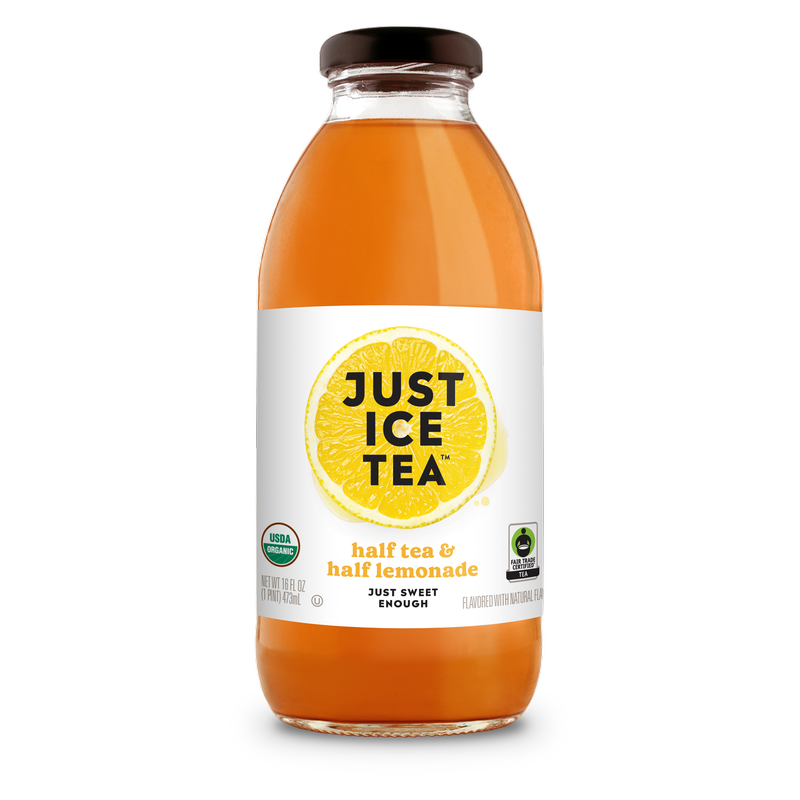 Just Ice Tea Half Tea & Half Lemonade 16oz Bottle