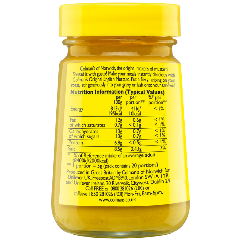 Colman's English Mustard, 100g