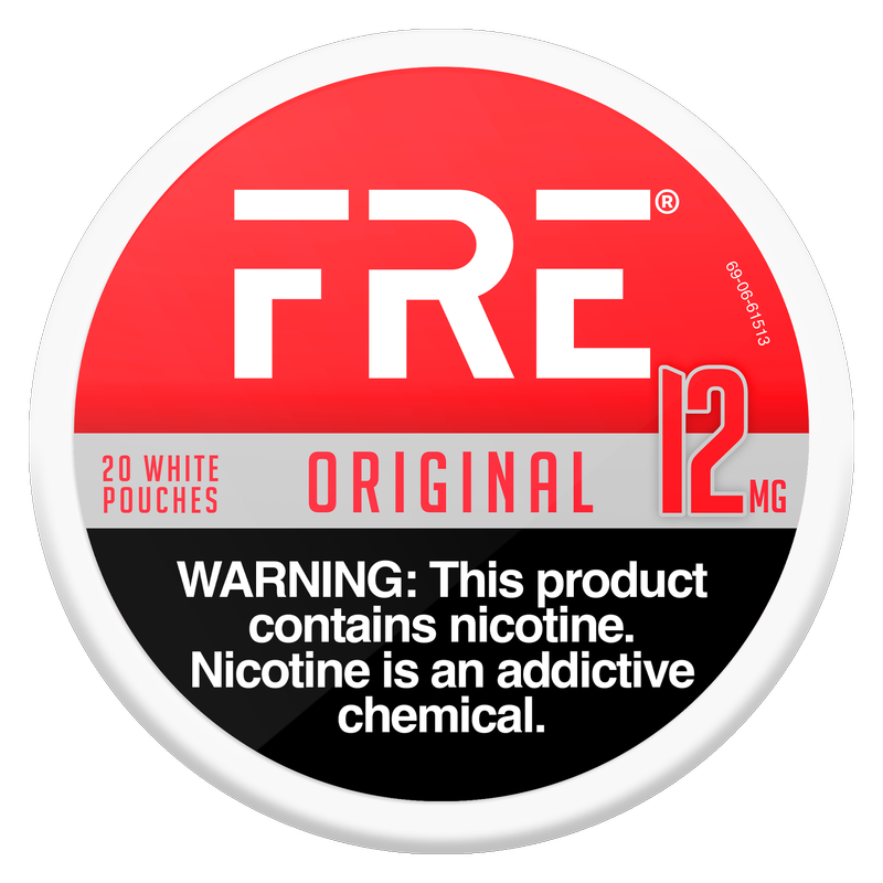 FRE Original Nicotine Pouches, 12mg