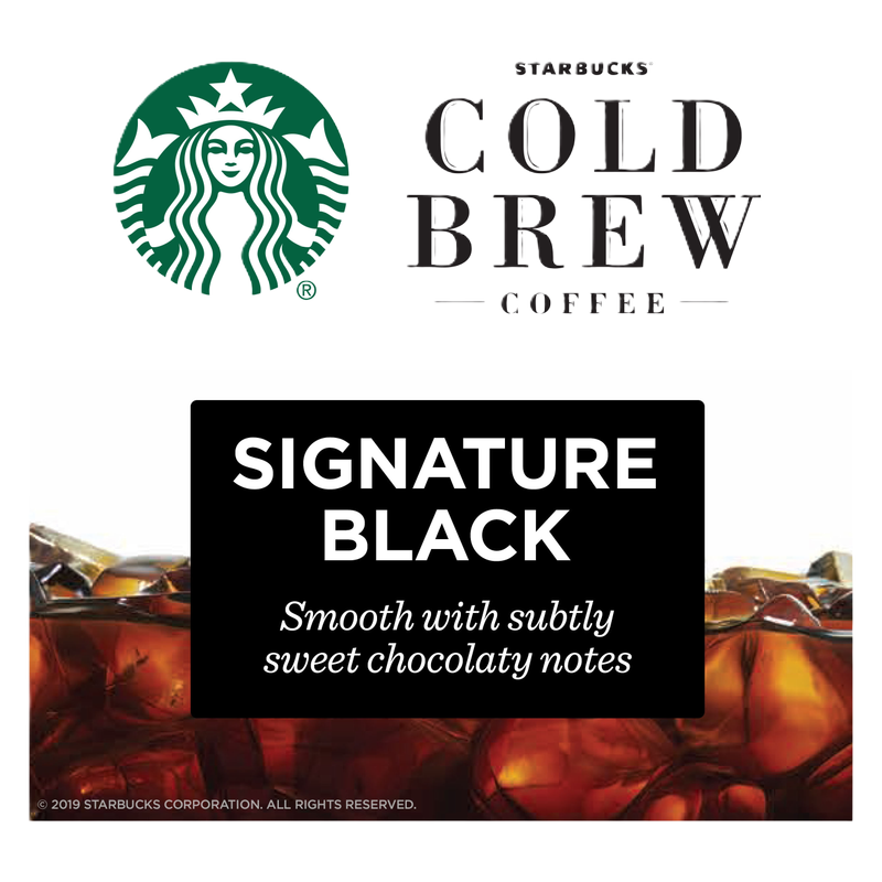 Starbucks Cold Brew Concentrate Signature Black 32oz