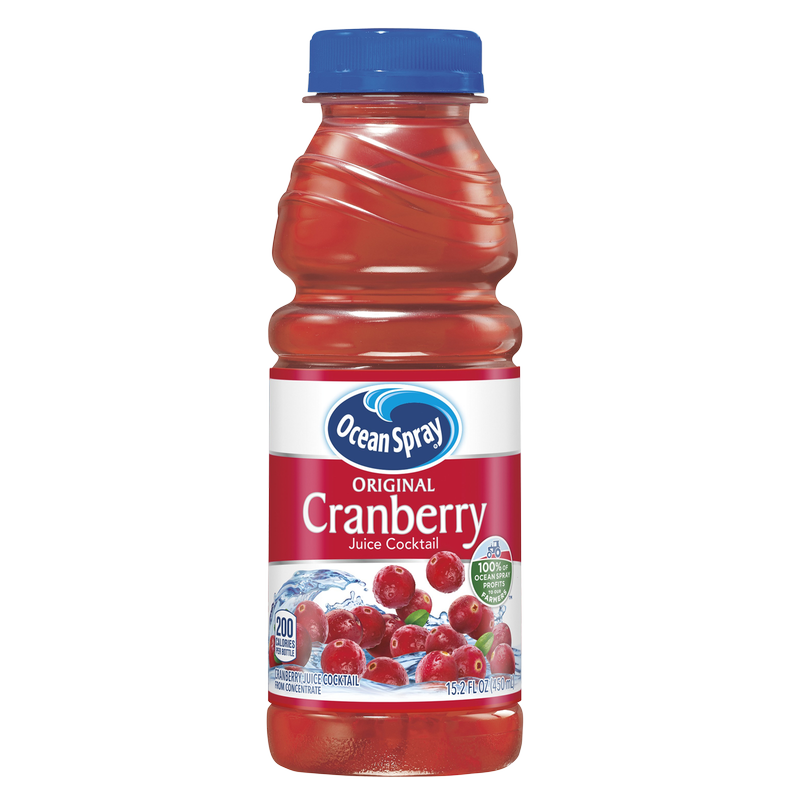 Ocean Spray Cranberry Juice 15.2oz Btl