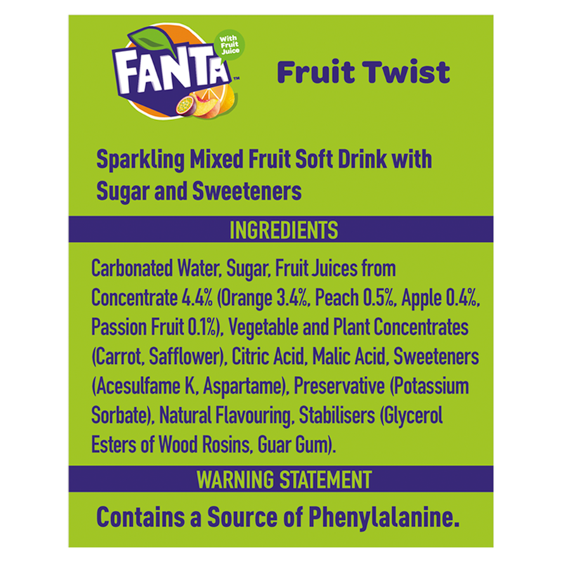 Fanta Fruit Twist, 2L