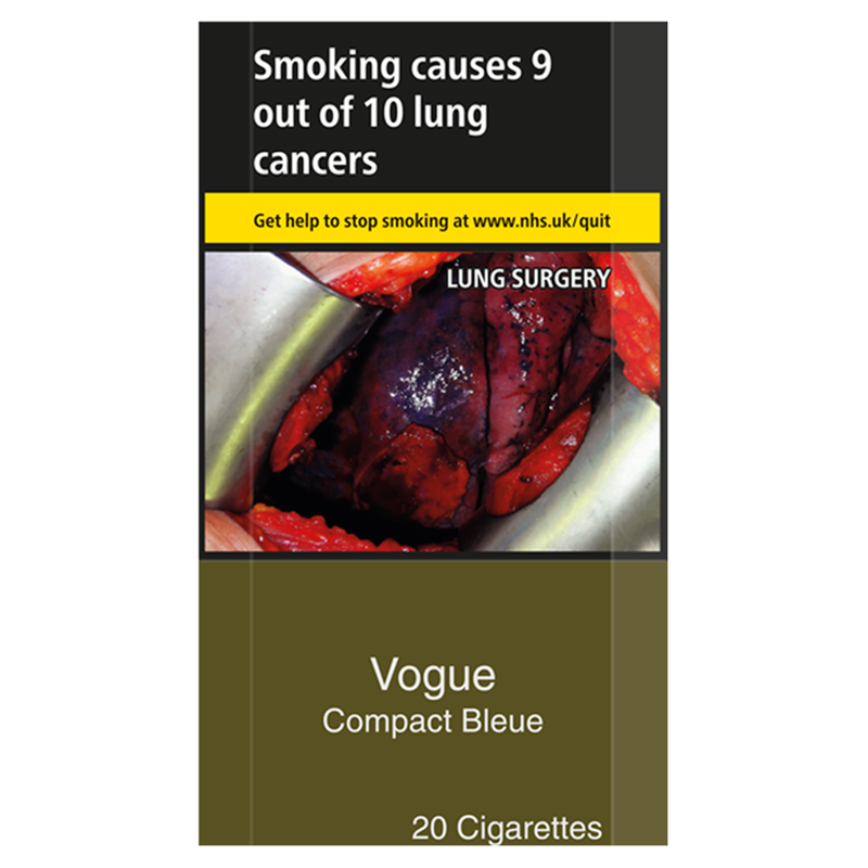 Vogue Bleue Compact Cigarettes, 20pcs