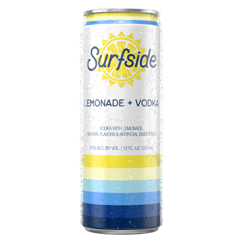Surfside Lemonade + Vodka 12oz Can 5% ABV