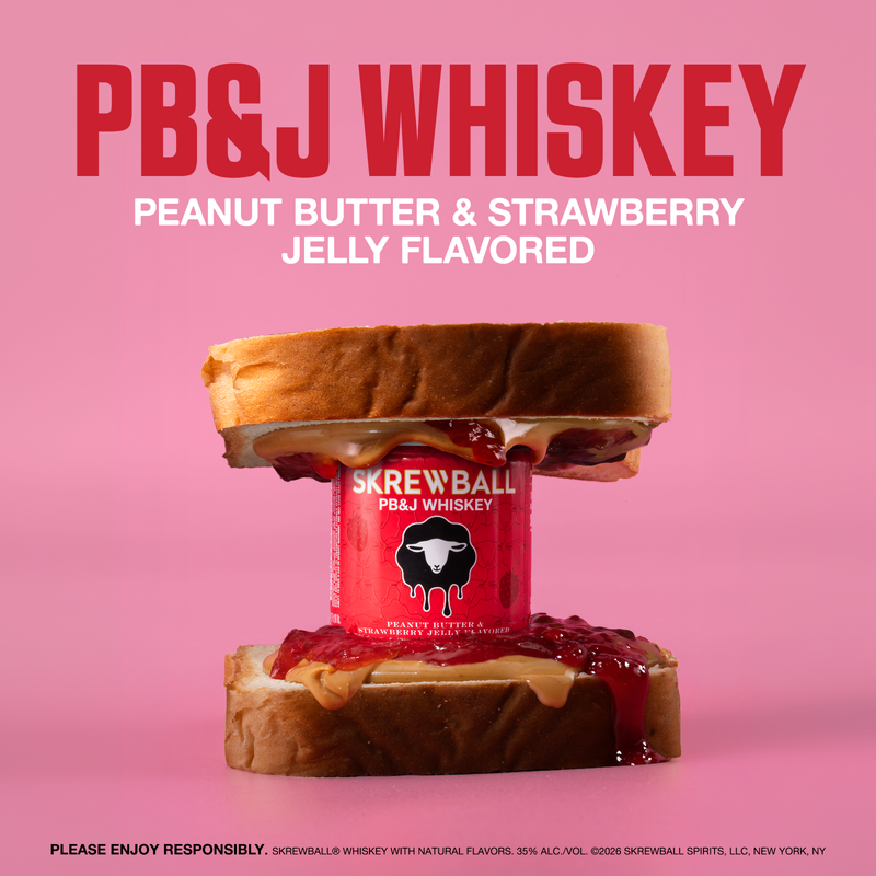 Skrewball Pb&J Flavored Whiskey 100ml