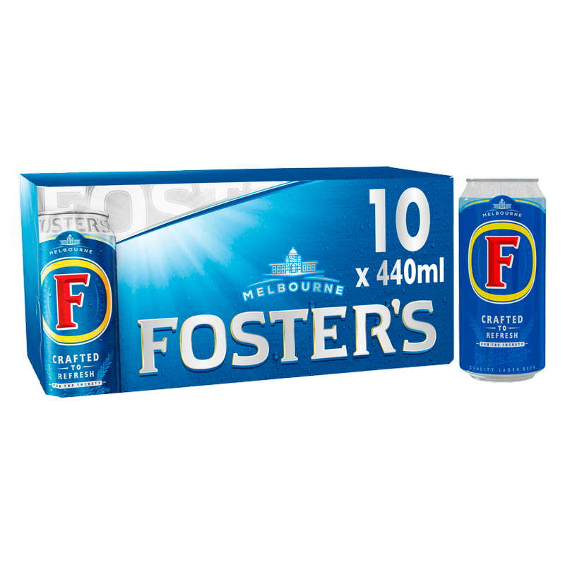 Foster's Cans, 10 x 440ml