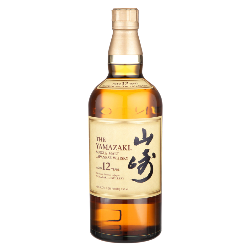 Yamazaki 12 Yr Single Malt Japanese Whisky 750ml