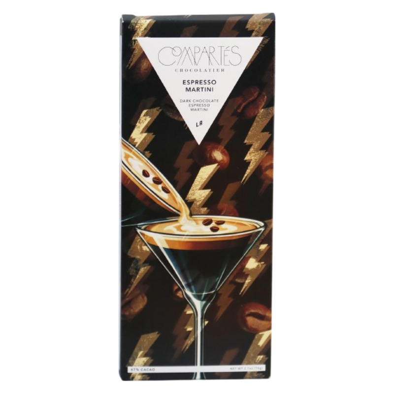 Compartes Espresso Martini Dark Chocolate Bar, 2.7 oz 